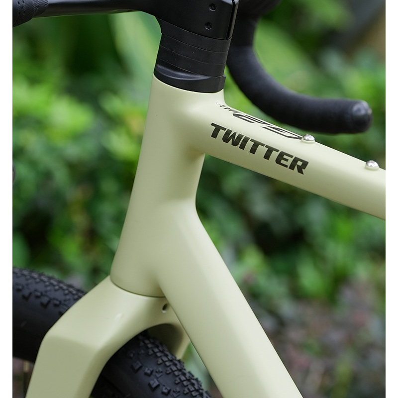 دراجة جرافل لاسلكية رخيصة من ا - مراجعة Carbon Gravel Frame Disc Brake 700C وسعره