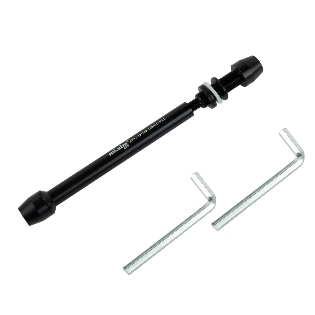 دراجة المدرب من خلال سيخ المحو - مراجعة Bike Thru Axle Lever 12X142 وسعره