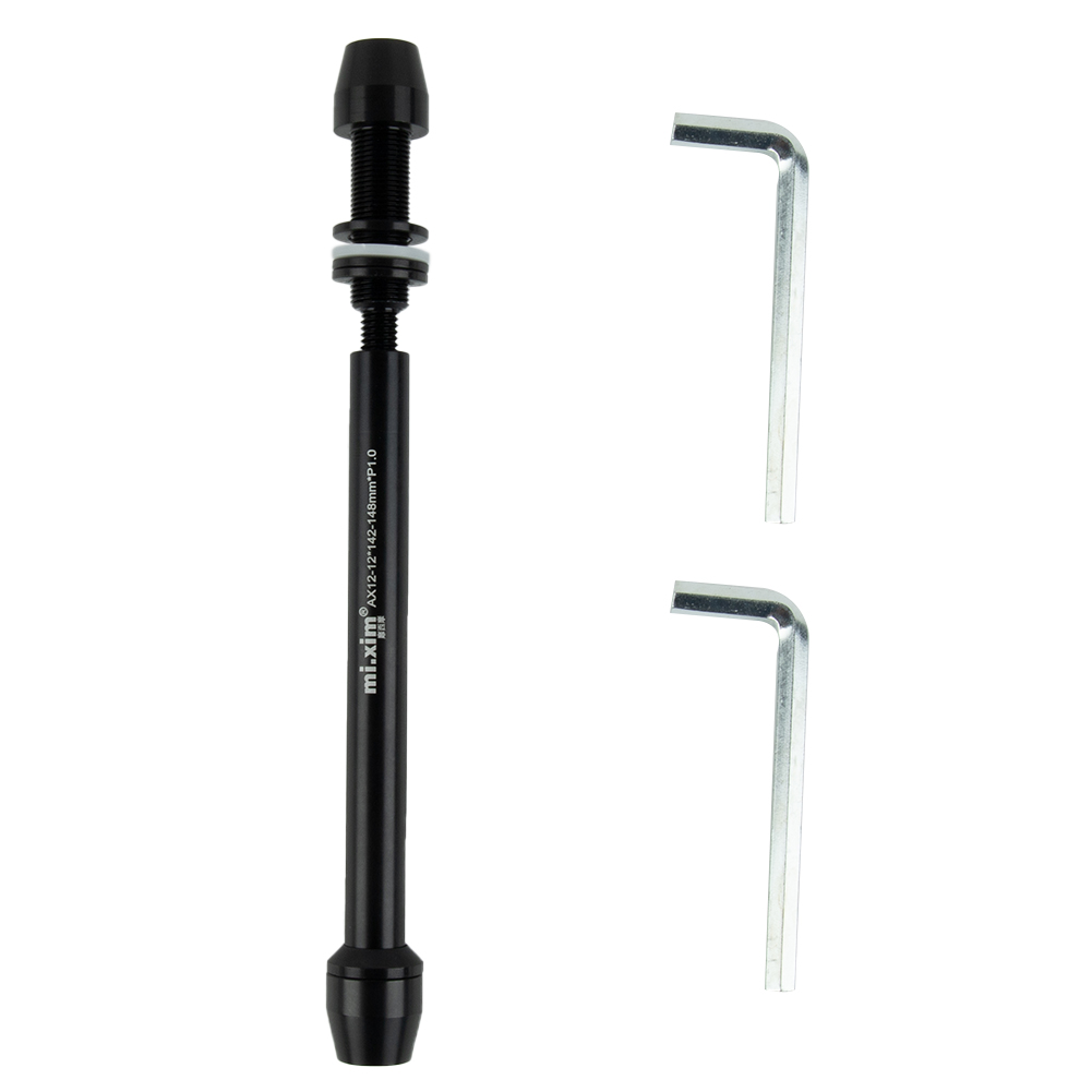دراجة المدرب من خلال سيخ المحو - مراجعة Bike Thru Axle Lever 12X142 وسعره
