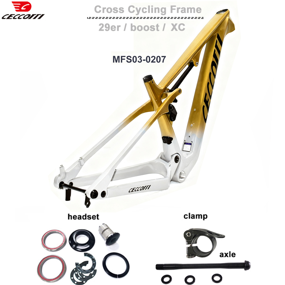 إطار دراجة جبلية 29er من مصنع  - مراجعة Carbon Mountain Bike Frame 29Er Boost وسعره