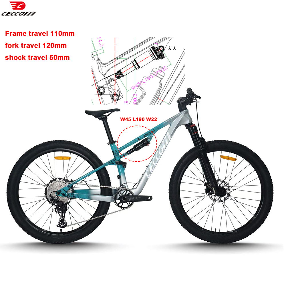 إطار دراجة جبلية 29er من مصنع  - مراجعة Carbon Mountain Bike Frame 29Er Boost وسعره