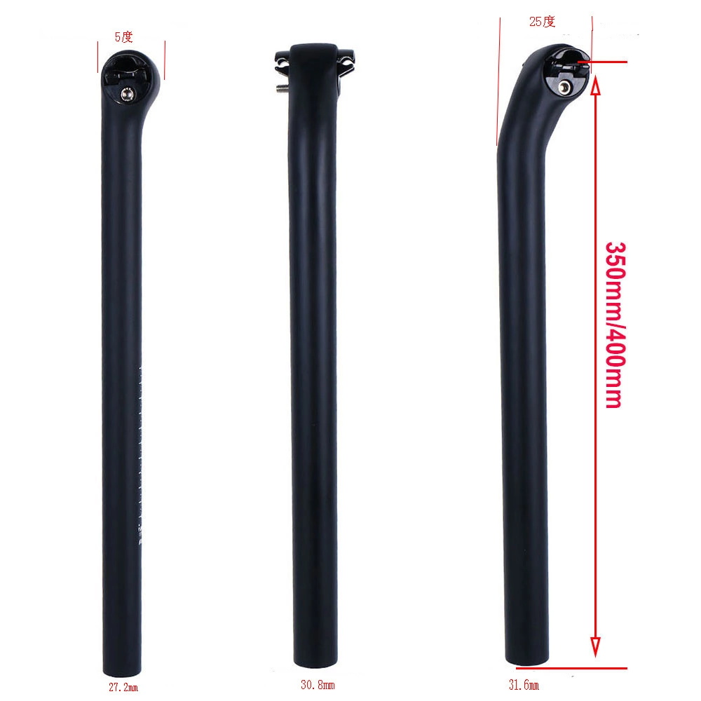 أحدث عمود مقعد دراجة هوائية من - مراجعة Carbon Seatpost 27.2 31.6 Offset وسعره